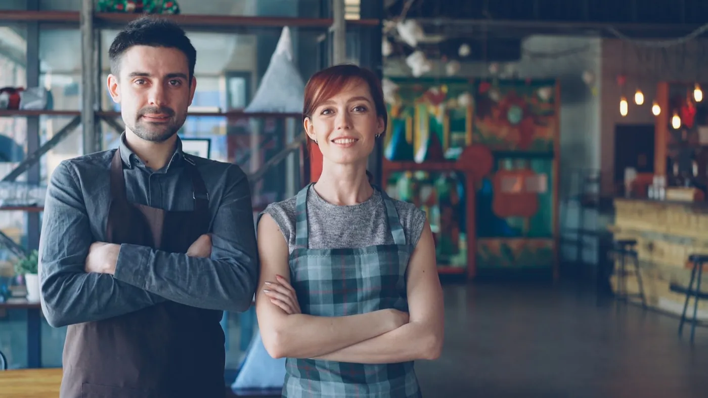 Two business owners who trust their accountants
